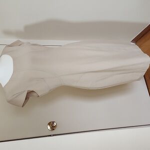 Elegant Beige Ellen Tracy Women's Dress